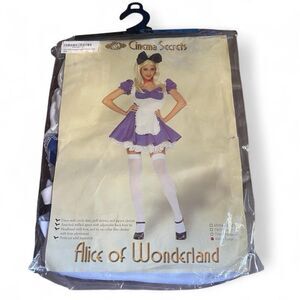 Alice Of Wonderland Women’s Large Cinema Secrets Halloween Cosplay Costume